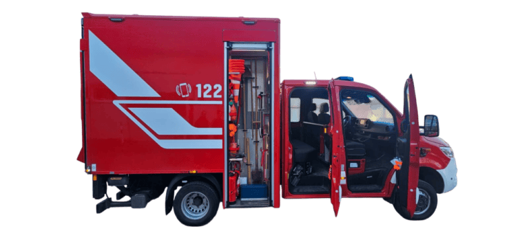 Bild zeigt das Feuerwehrfahrzeug LKWA der Feuerwehr Fernitz