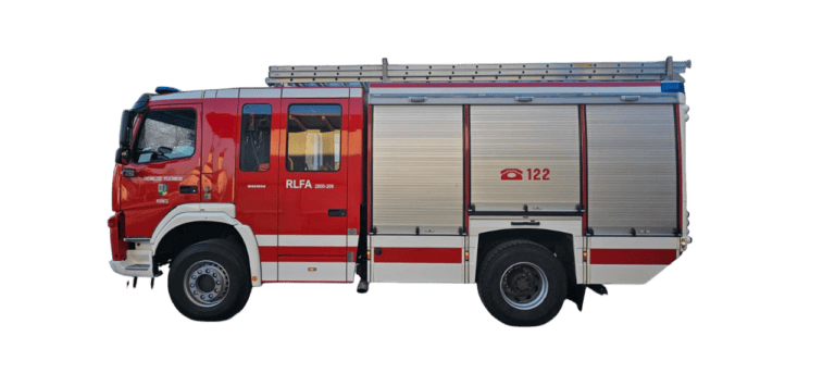 Bild zeigt das Feuerwehrfahrzeug RLF-A 2000-200 der Feuerwehr Fernitz