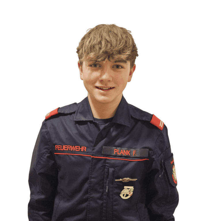 Bild zeigt ein Mitglied der Feuerwehr Fernitz