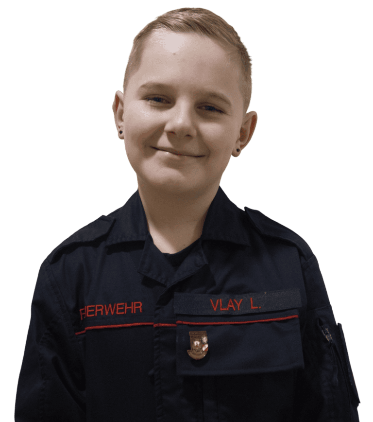 Bild zeigt ein Mitglied der Feuerwehr Fernitz